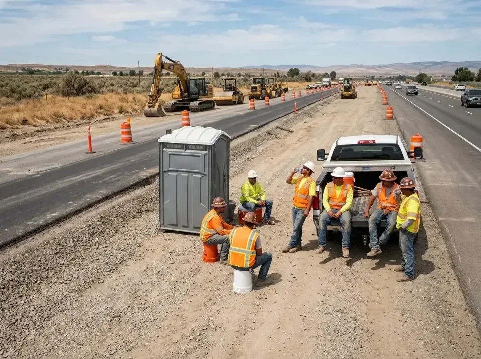 highway-road-construction-crew-007 — frequently asked questions, Porta Potty and Restroom Rentals in Wamego, KS